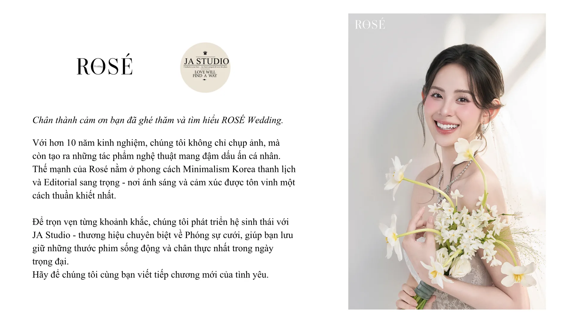 Portfolio Rosé Wedding, trang 2 trên 16