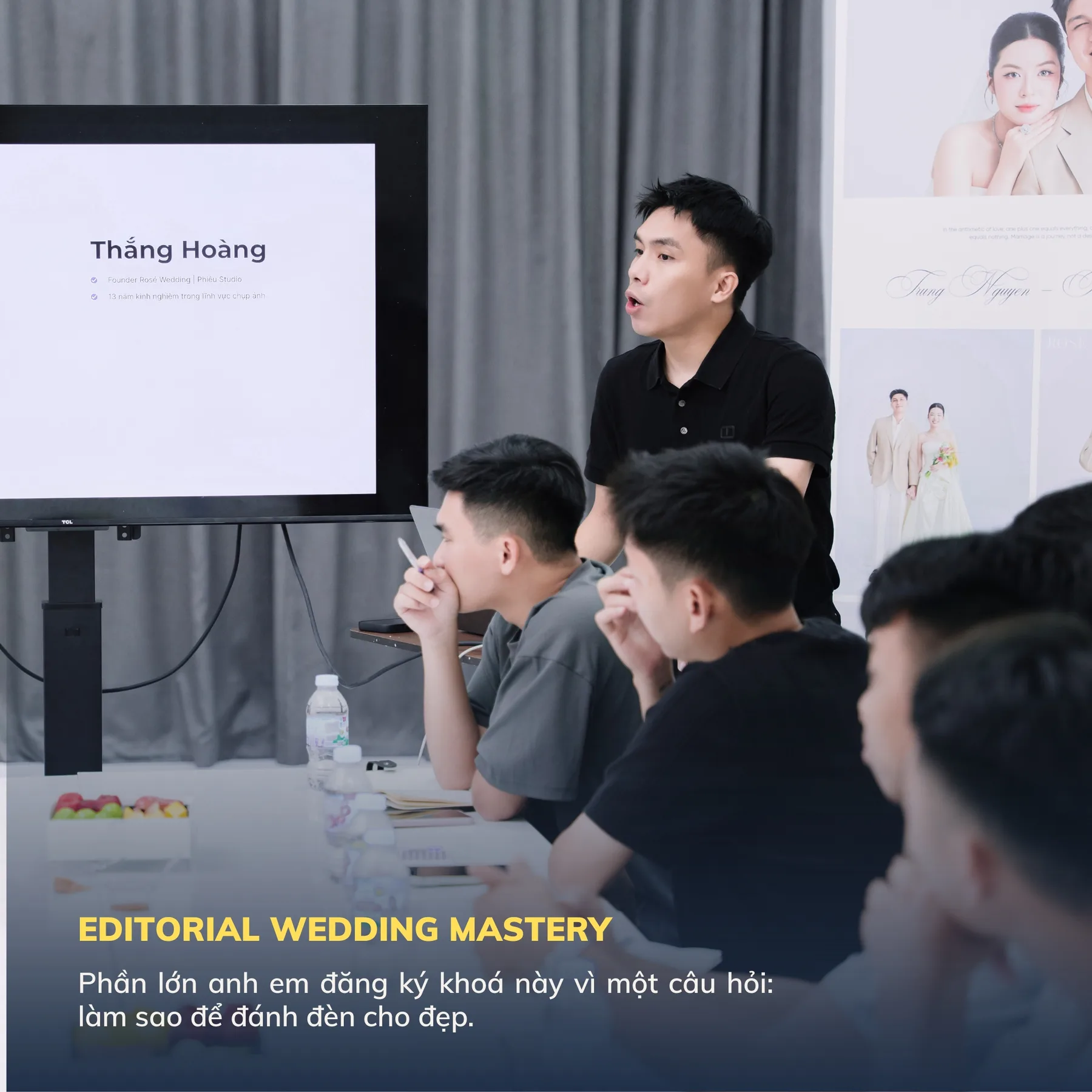 Khóa Editorial Wedding Mastery